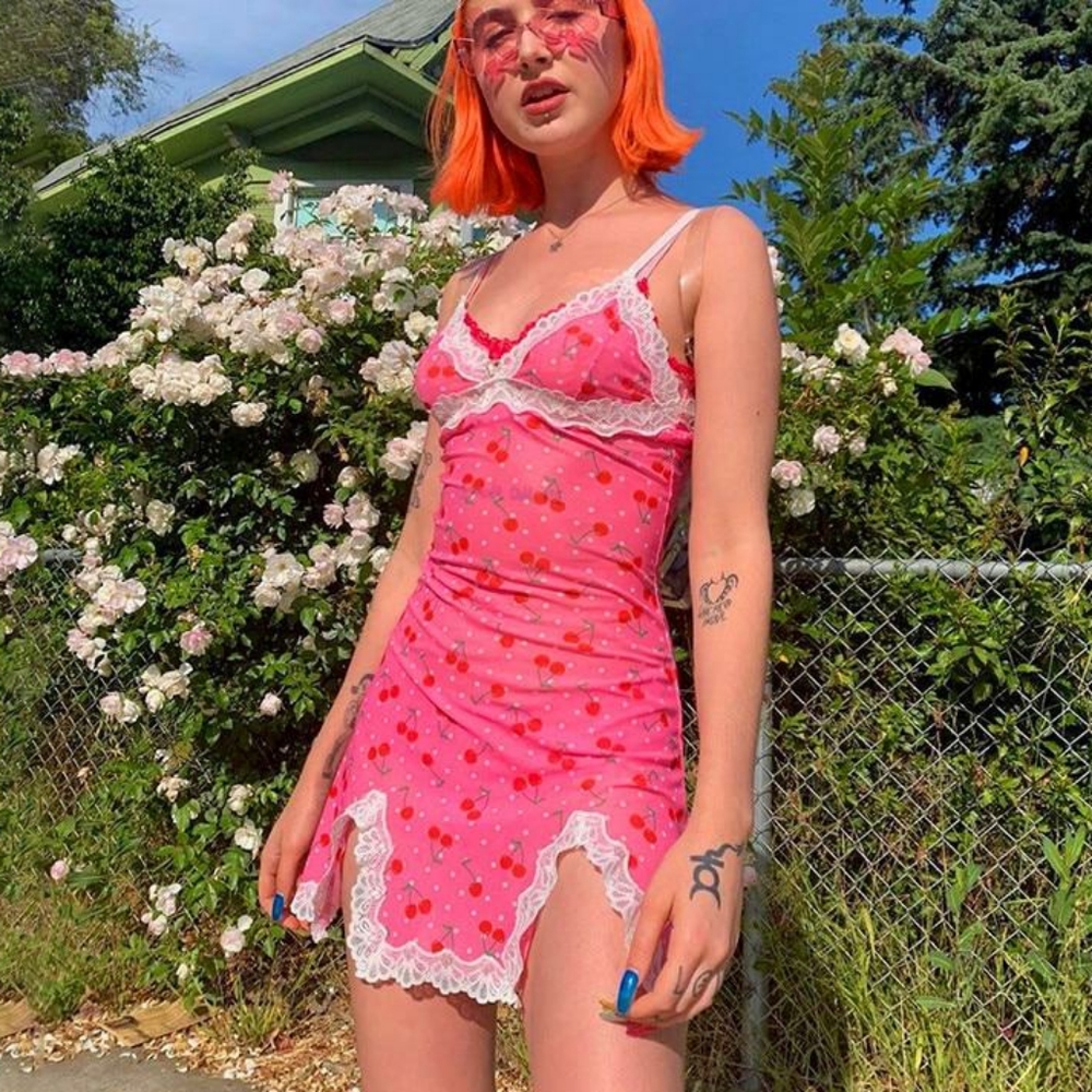 Cherry Bomb Mini Dress